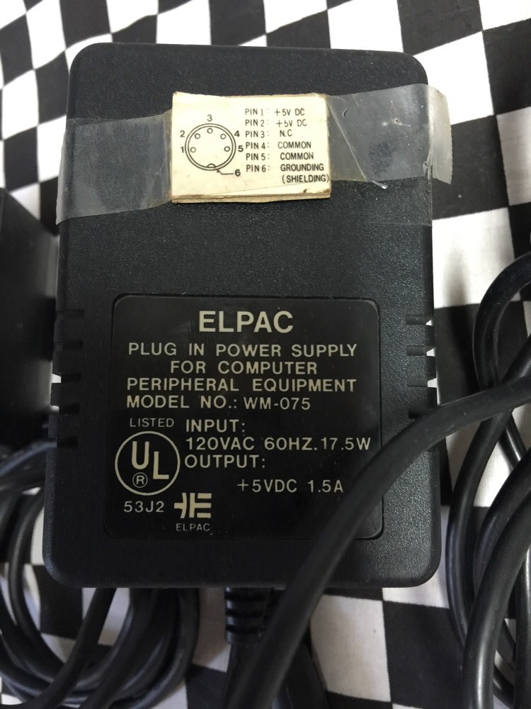 Lot Of 2, Elpac WM-075 & Radionic T1640, Power Supply, Shipsameday #152A