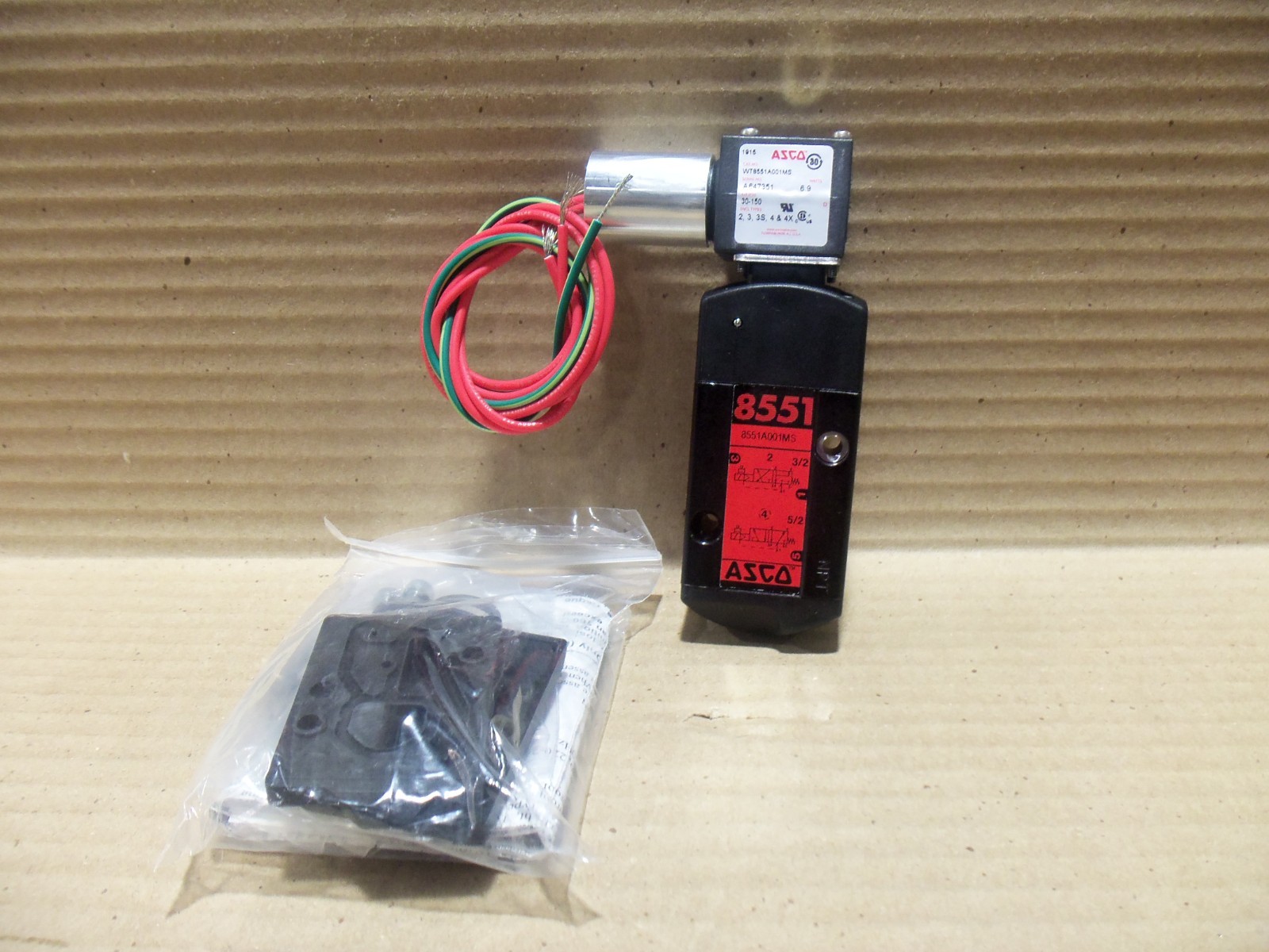 New Asco 8551A001MS 8551 w/ WT8551A001MS 6.9W