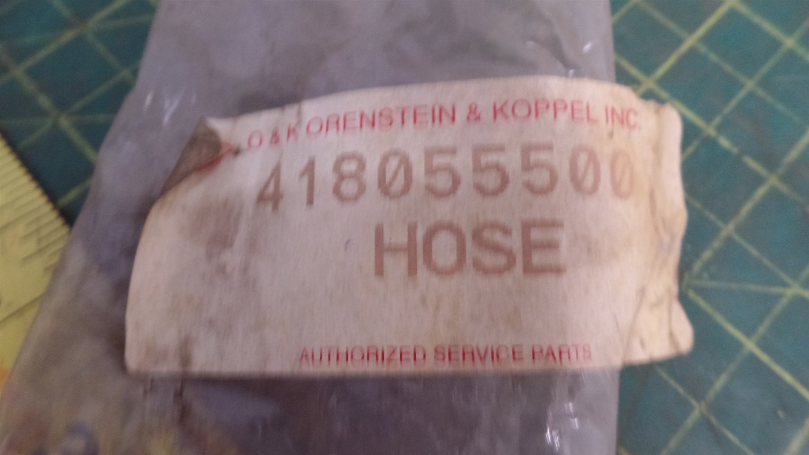 GENUINE TEREX 10-418055500 HYDRAULIC HOSE 1/2″ 3990 PSI 10 418055500 10418055500