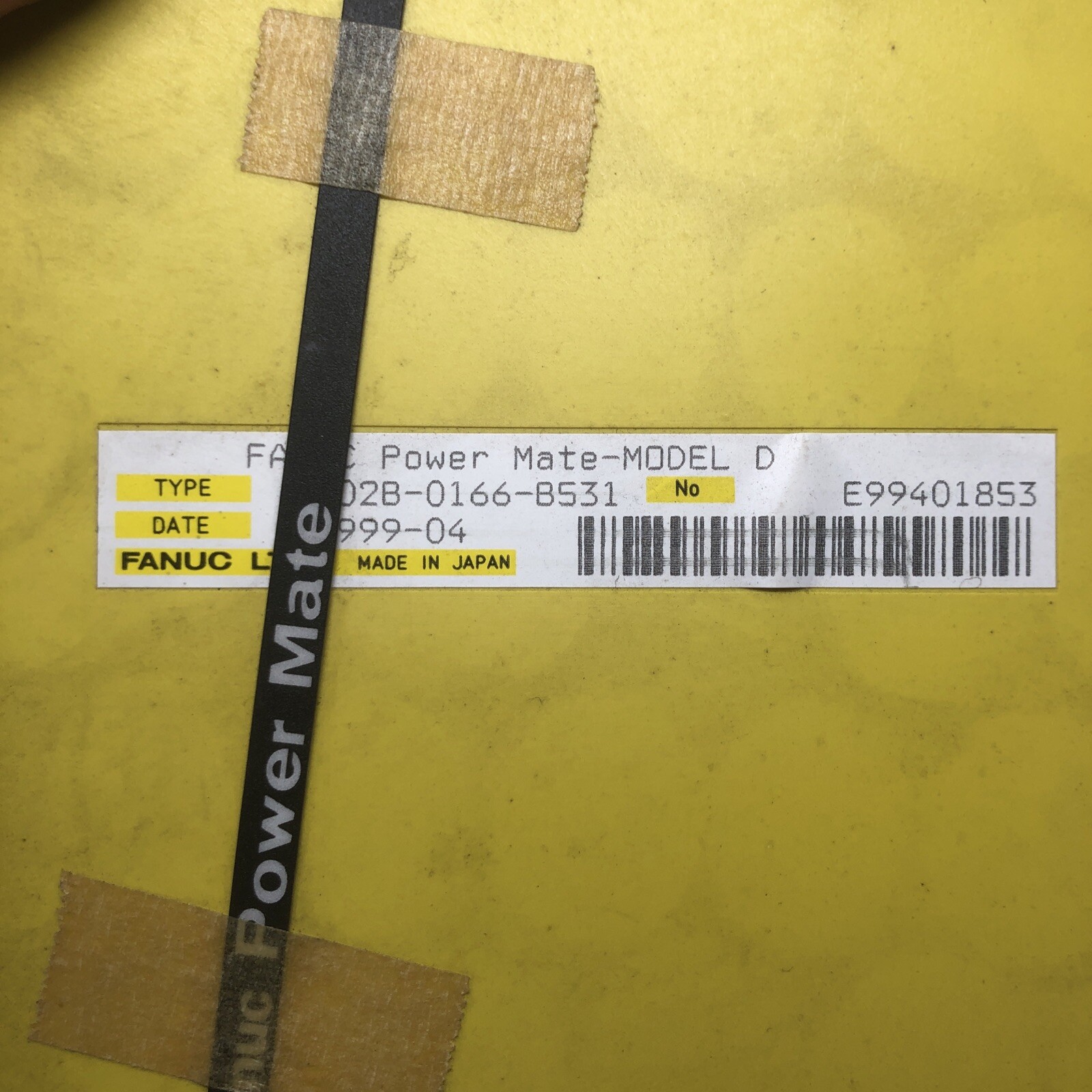 Fanuc A02B-0166-B531 Powermate Model D Servo Amplifier