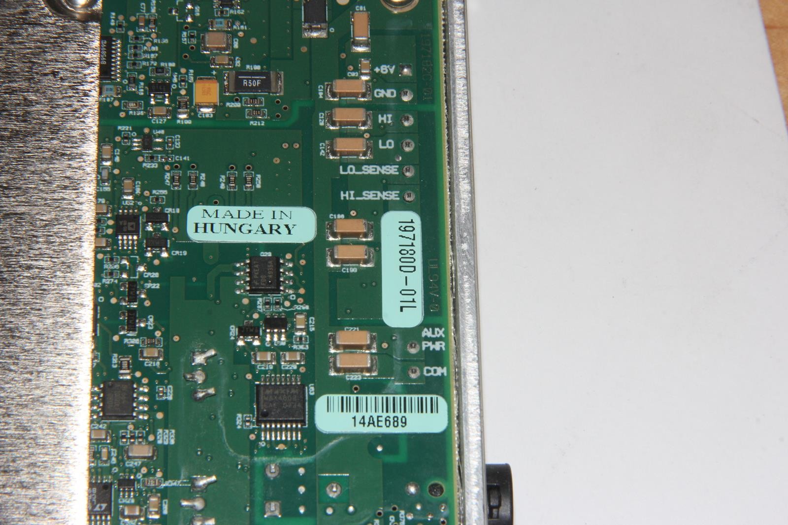 NATIONAL INSTRUMENTS PXI-4130 197180D-01L Programmable Power Source Measure Unit