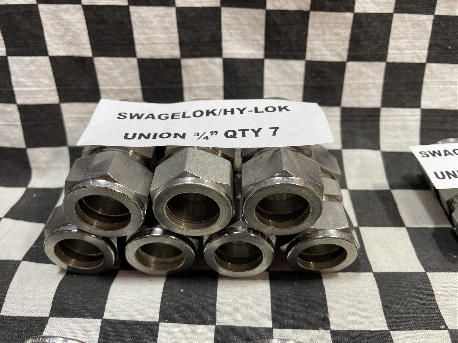 SWAGELOK UNION SS-1210-6 SS-810-6 SS-400-6, SS-400-6-2, SS-1210-6-4, SS-1610-6-8