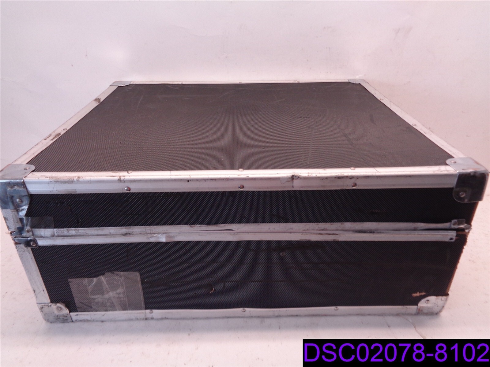 Used Tradeshow Portable Document Display 19″ x 22-1/2″ Case, 39-1/2″ Tall Table