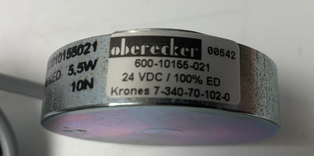 New! OBERECKER 600-10155-021 KRONES 7-340-70-102-0 24VDC Load Cell