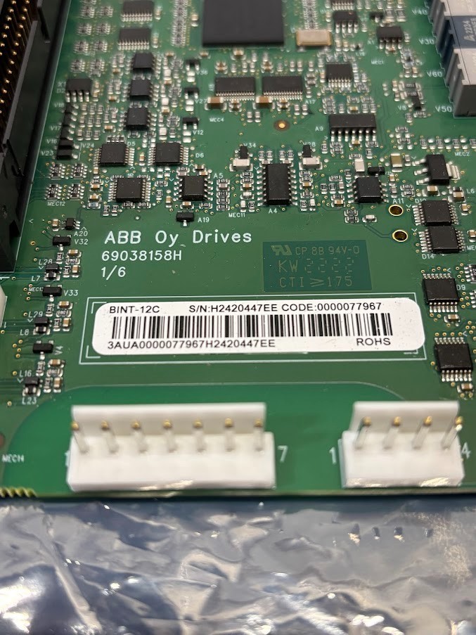 (NOB) ABB BINT-12C Control Panel Board 3AUA0000077967 for ABB ACS-880 / ACS-580