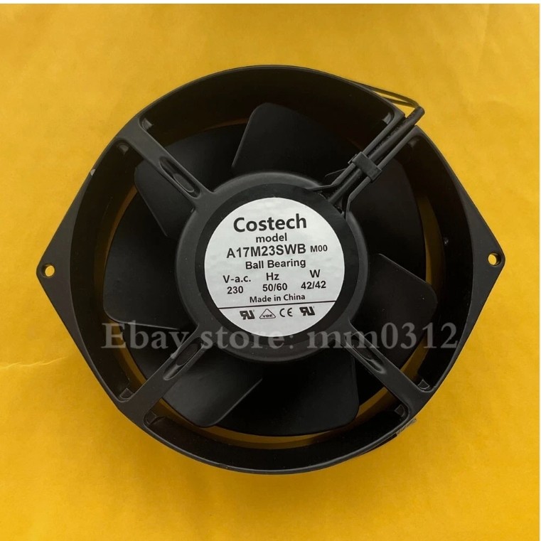 Costech A17M23SWB M00 230v 42w inverter cooling fan