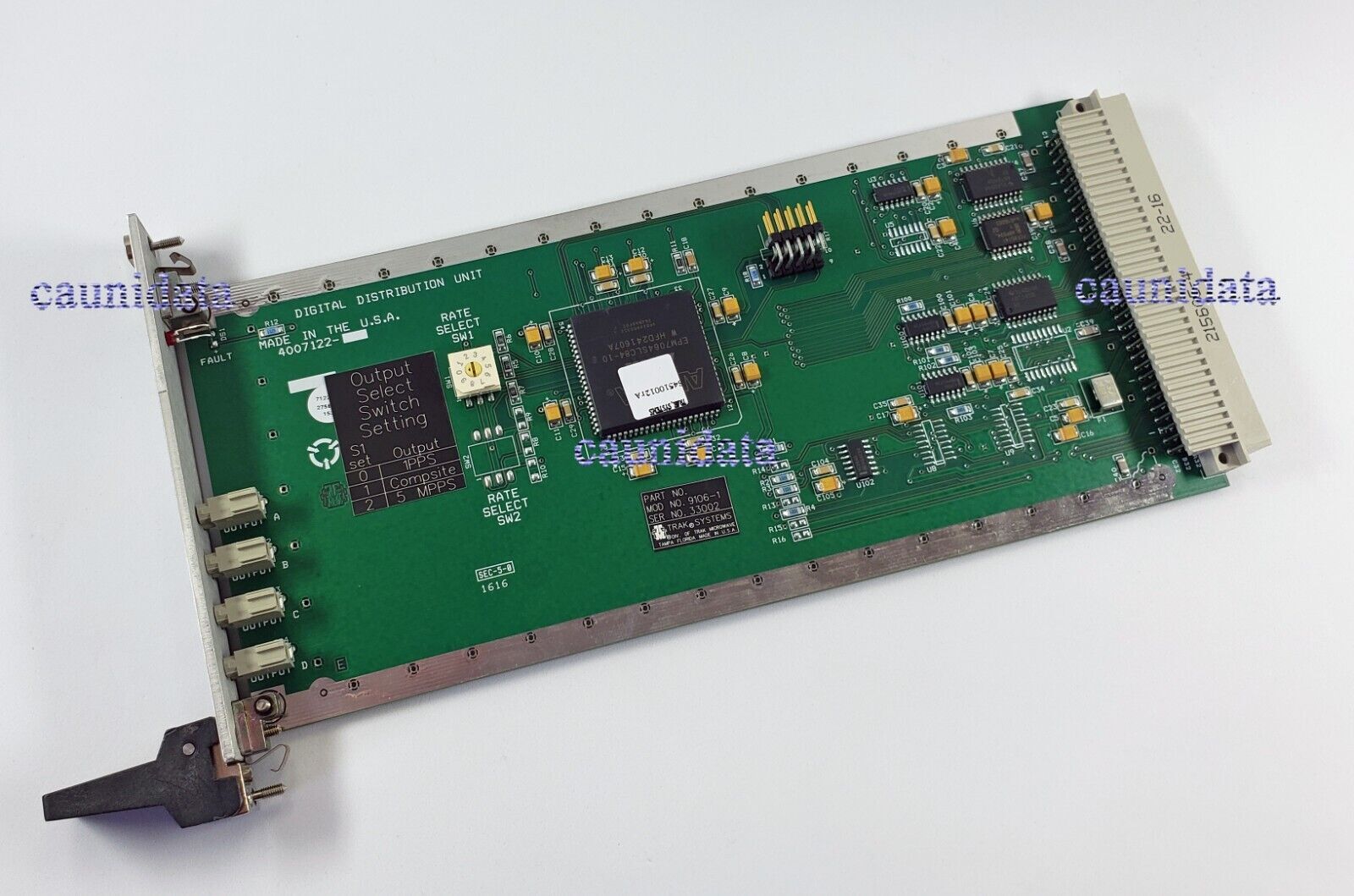 TRAK SYSTEMS 9106-1 DDM MODULE 4007122 6-MONTH WARRANTY