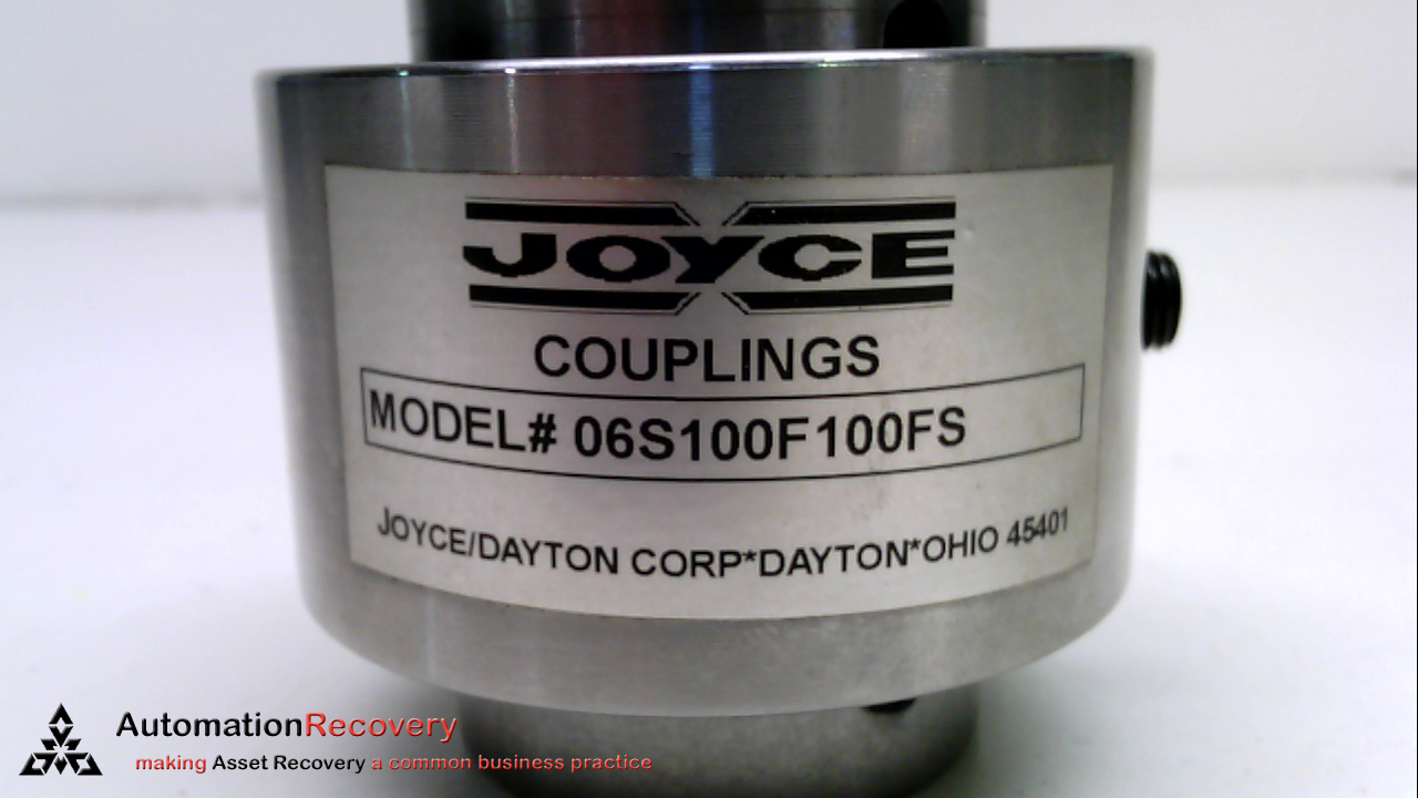 JOYCE 06S100F100FS, COUPLING, 1″ INNER DIAMETER, NEW* #222272