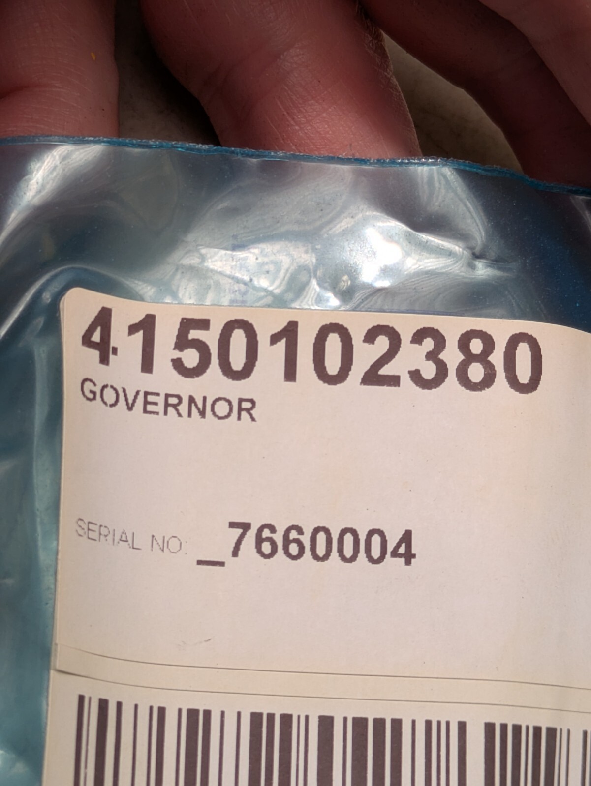 New In Bag Atlas Copco 4150 102 380 Governor