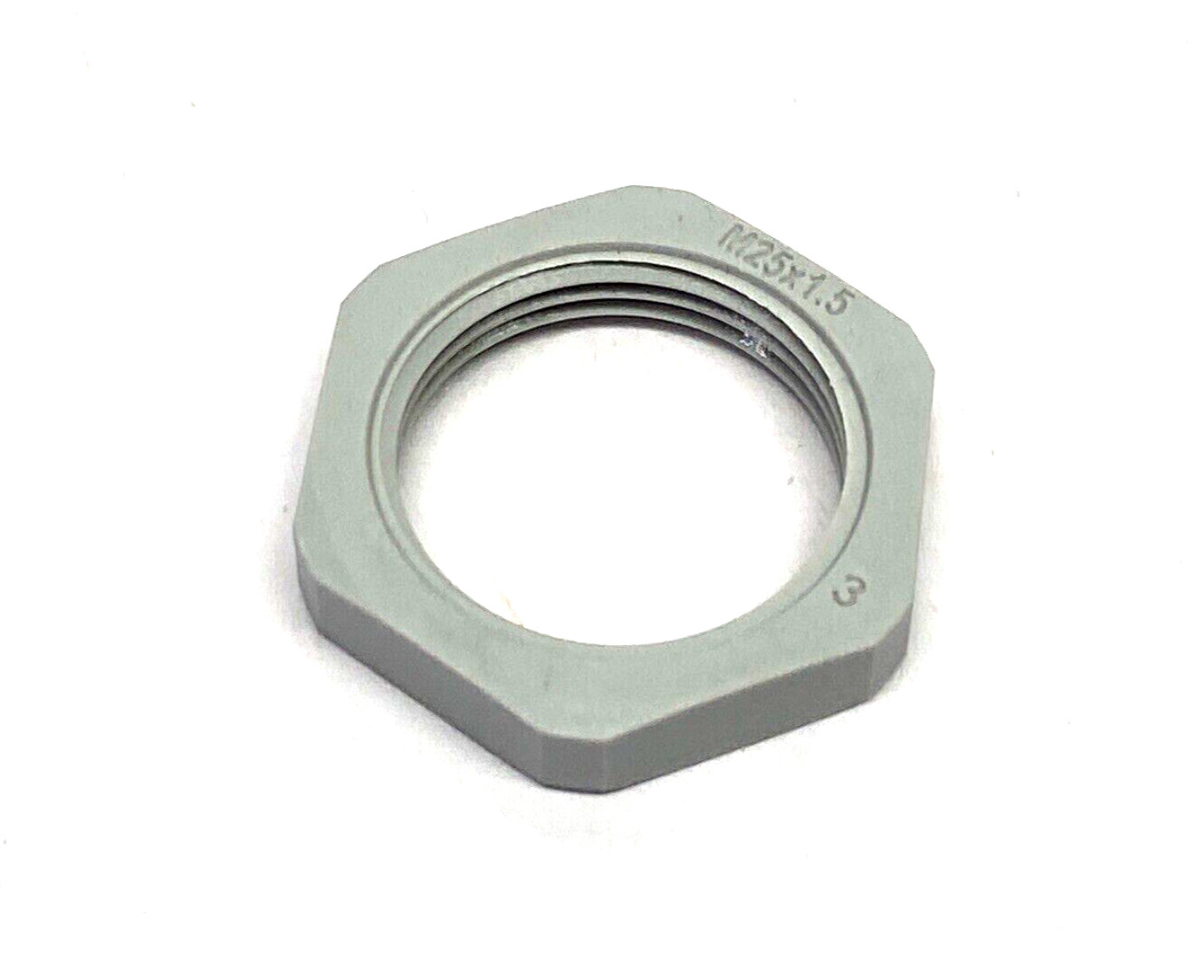 Bimed BLMN-13 Lock Nut M25x1.5, 32mm Spanner Width Light Grey Plyamide LOT OF 20