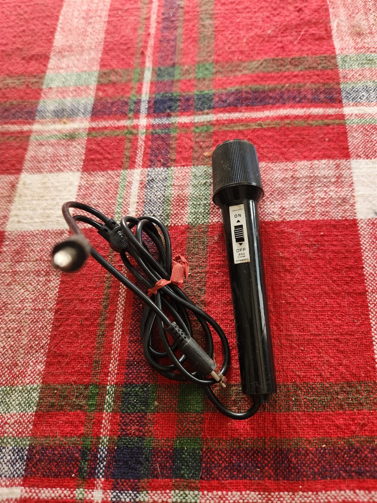 Realistic 300 ohm Dynamic Mini Mic *FREE SHIPPING*