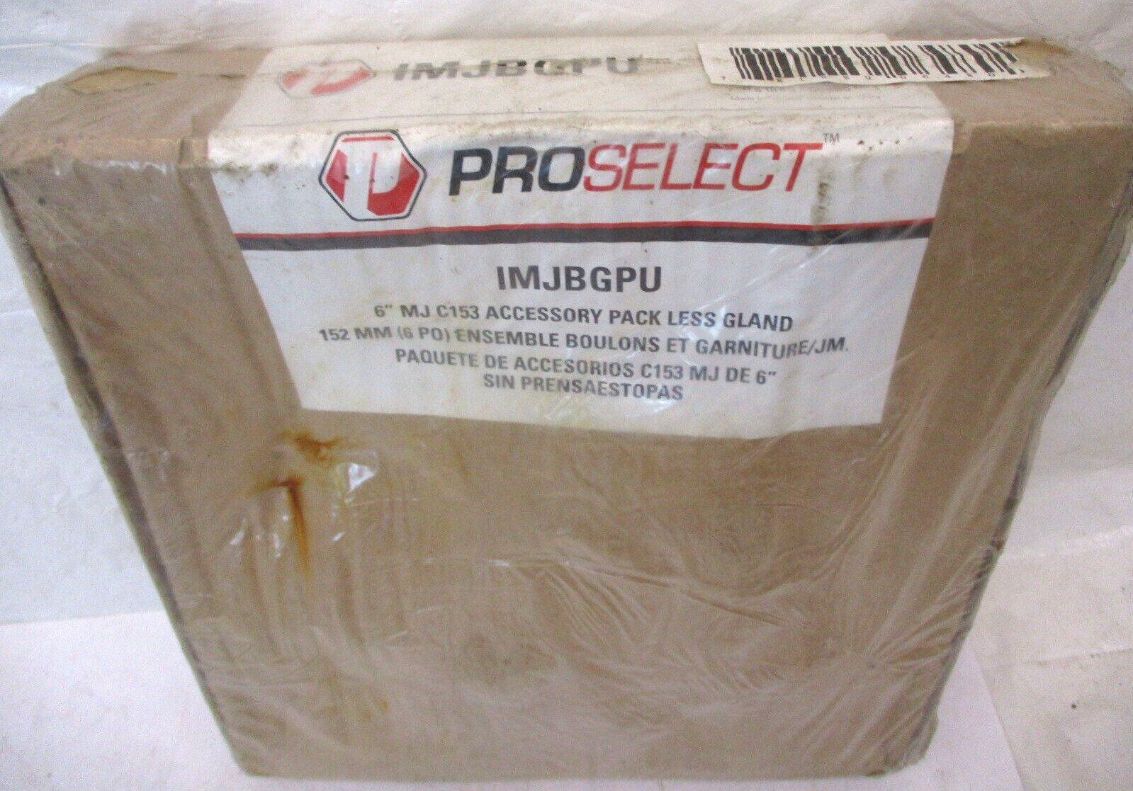 Pro Select IMJBGPU 6″ MJ C153 Accessory Pack Less Gland A7097IPL