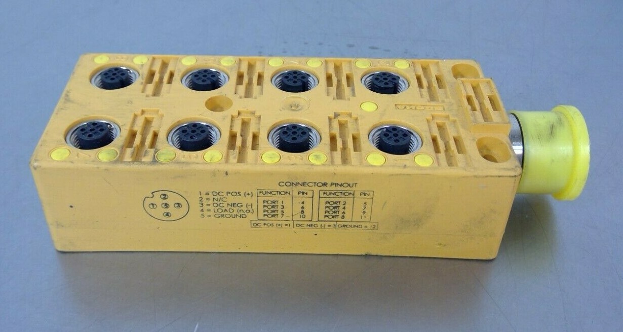 Turck Electronik – U7031 Molded Cordset – VB 80-CS12 3D-5