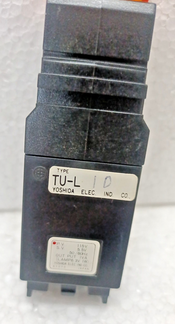 Yoshida Electric TU-L 1 D P. V. 115 V S.V. 505 V 50/60 Hz Output 1 VA