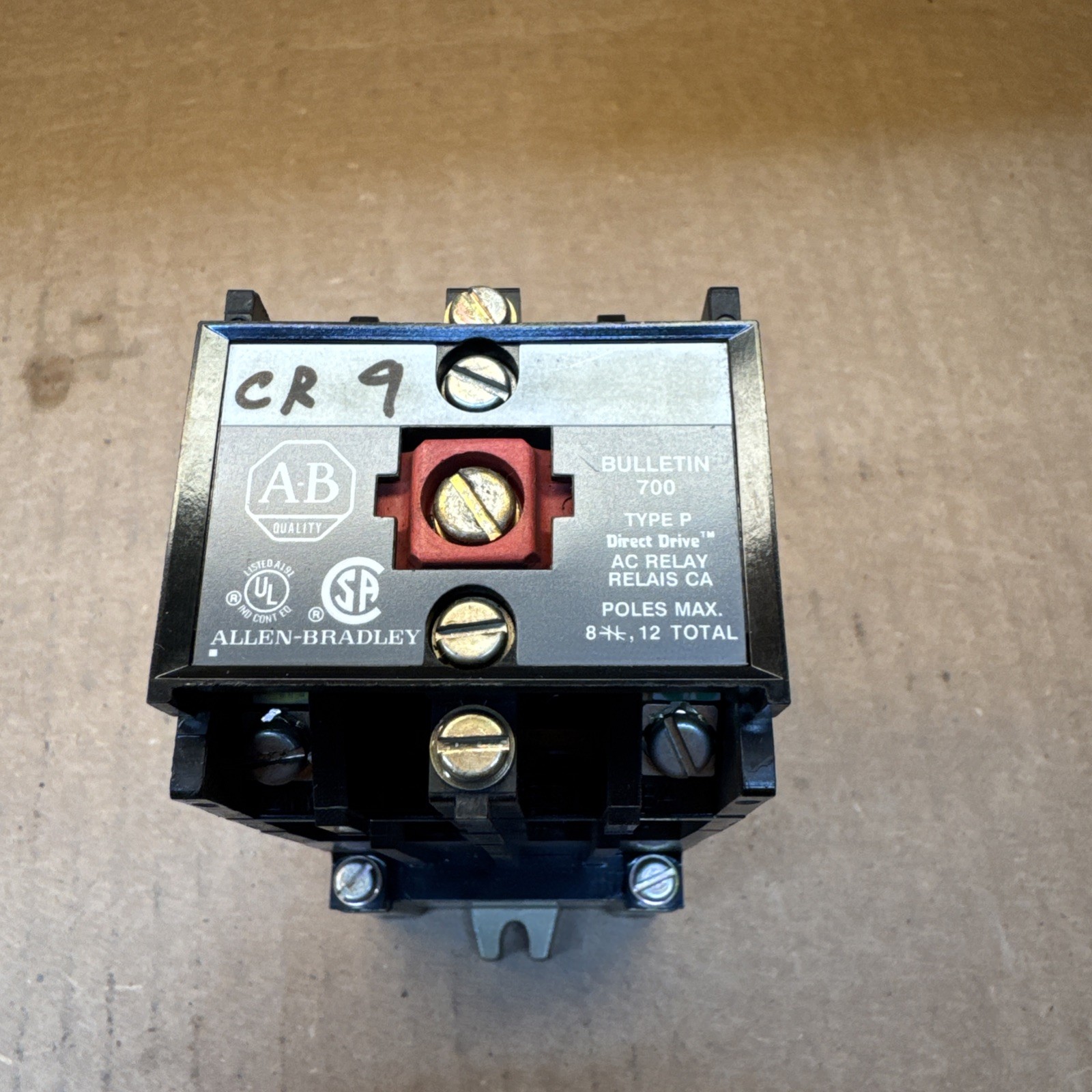 ALLEN-BRADLEY 700-P600A1 SER.A NSNB – CONTACTOR