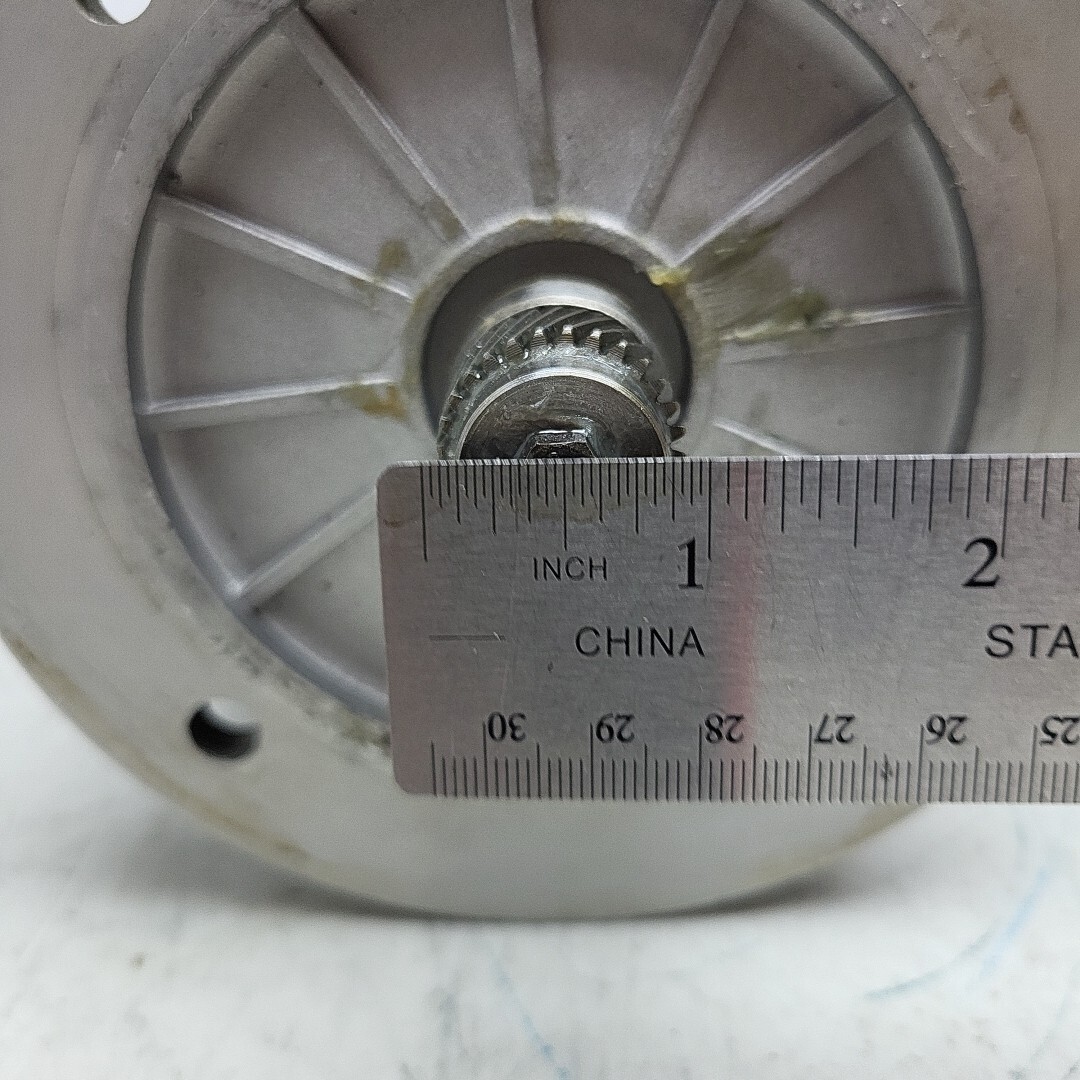 MGM Brake Motor BA 71B4 277/480V IP54 S1 1.9 1.1 Amp