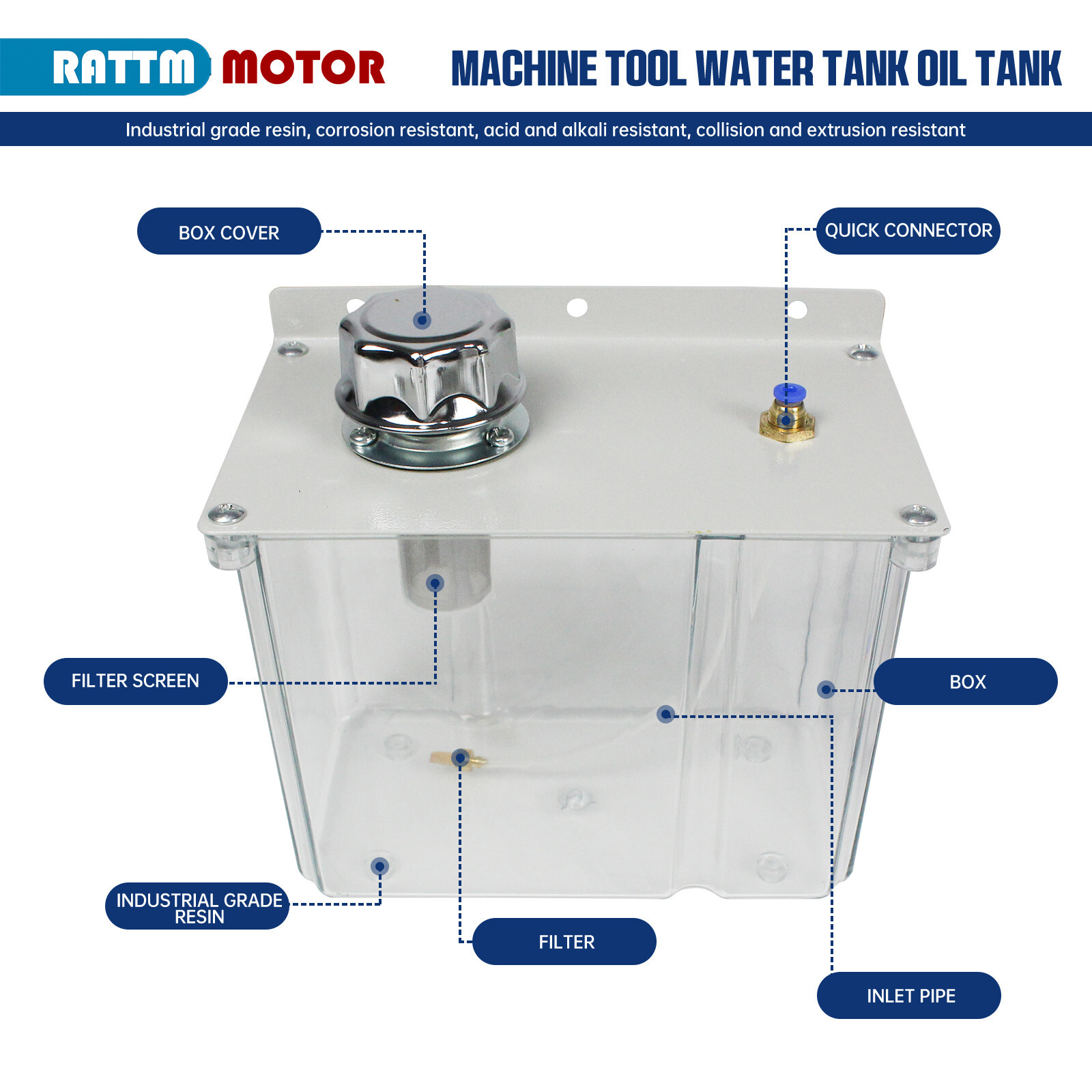 【US】Milling Machine Cooling Spray Pump Mist Sprayer Coolant System YS-BPV-3000