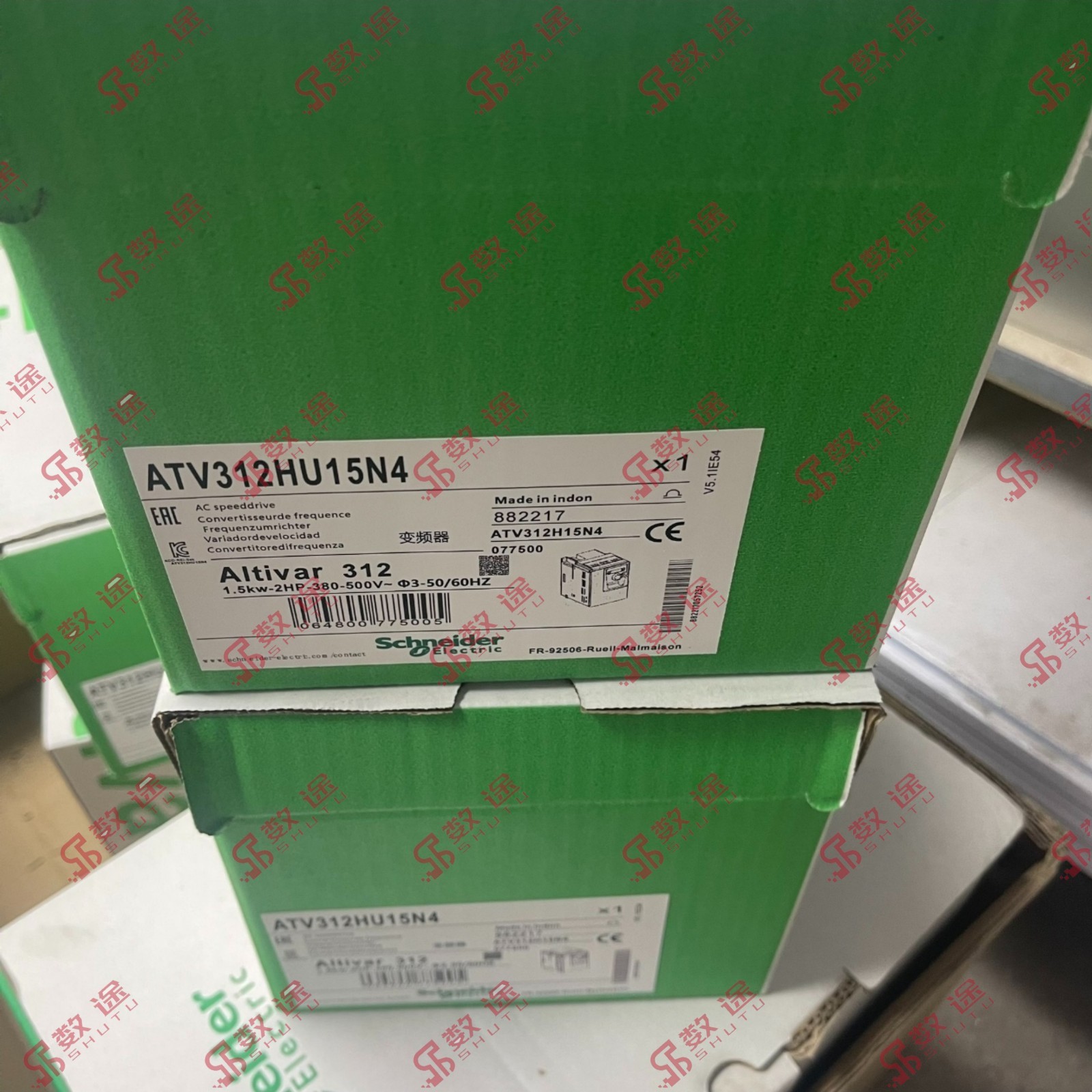 Schneider ATV312HU15N4 380-500V 1.5KW Frequency converter#1pcs new in box