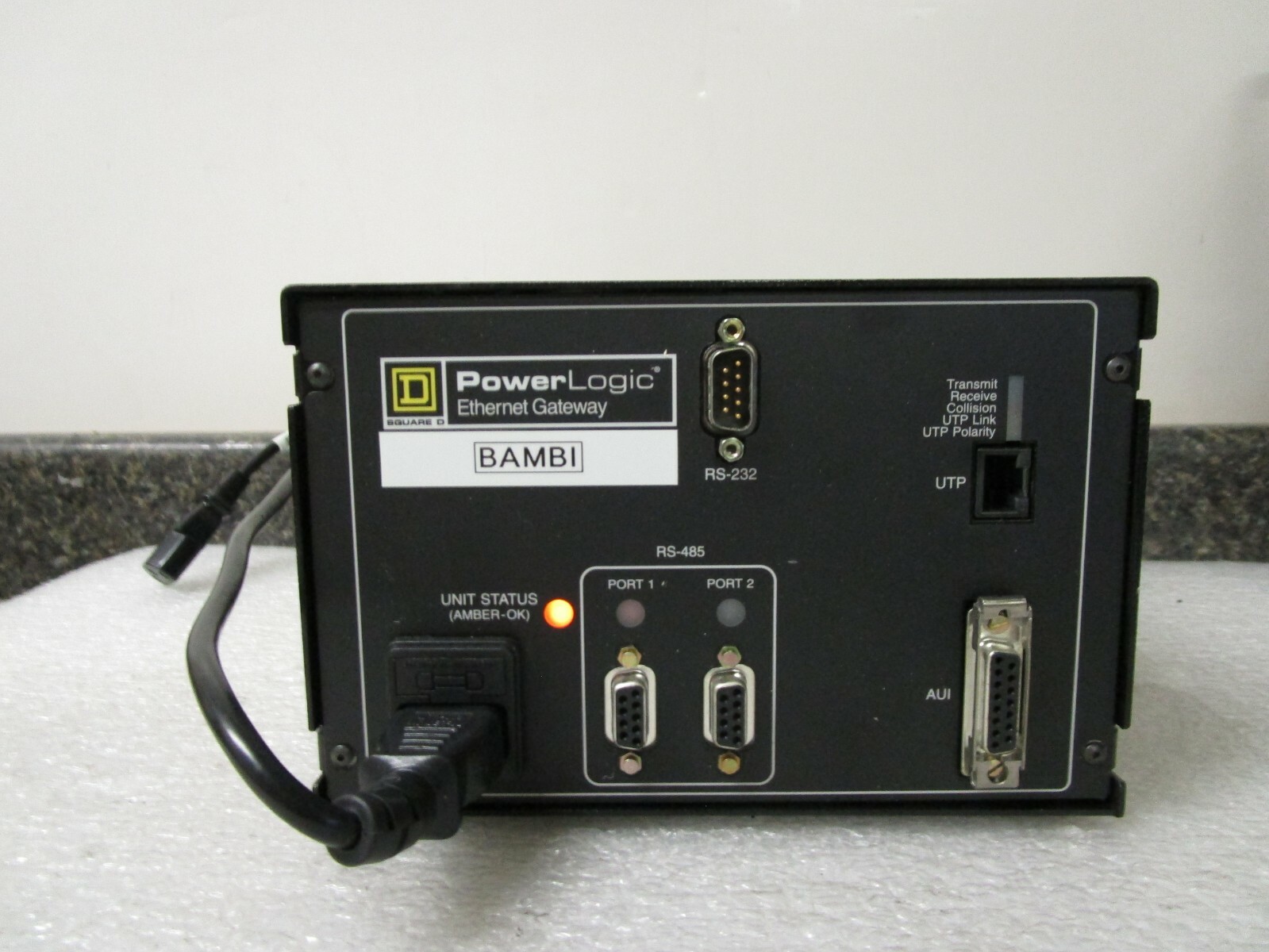 Square D EGW2 Class 3050 PowerLogic Ethernet Gateway 63230-210-100 – Tested!