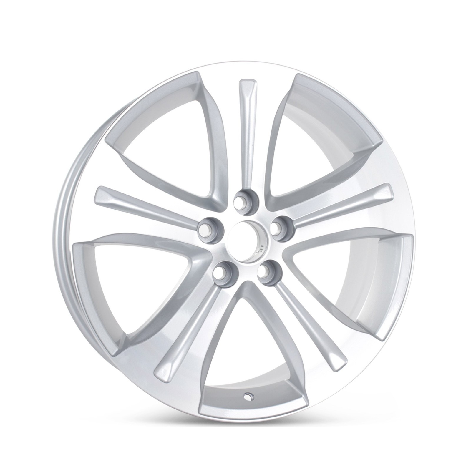 WheelerShip Replacement Wheel Silver Machined 19×7.5 for 2008-2013 Toyota Hig…