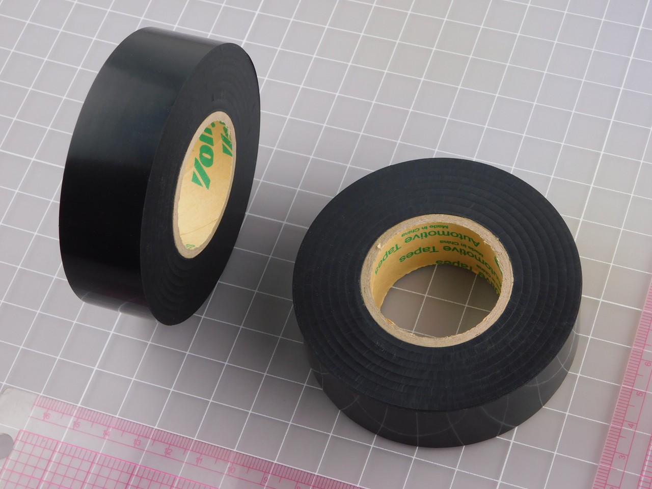 Lot of 33 PLYMOUTH YONGLE TAPE PY-8888H 25MM 0.98″ X 108″ VINYL BLACK X129728