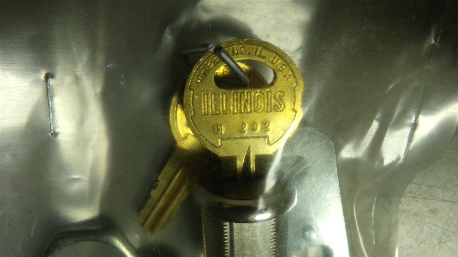 NEW Illinois Lock Co PID0076730 3364AA-000-Com Cylinder w/ Key *FREE SHIPPING*