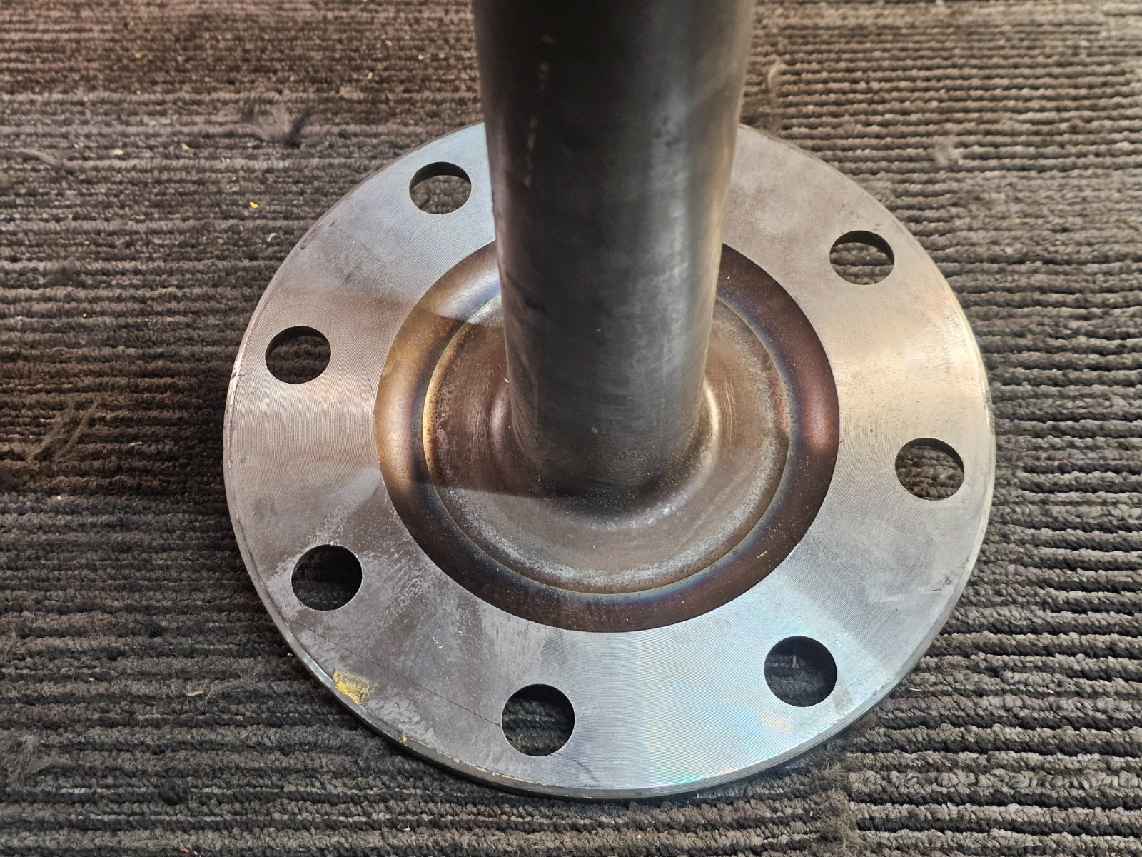 Meritor B110-9 45-inch Axle Shaft U9043 24105B.5 SIlver, 8-Bolt Hole Steel