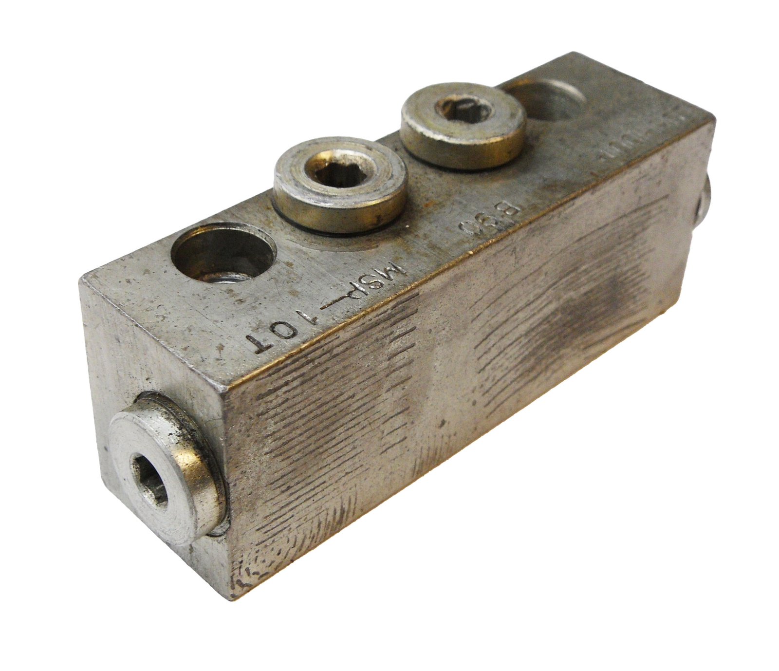 LOT OF 3 LUBRIQUIP MSP-10T DIVIDER VALVE