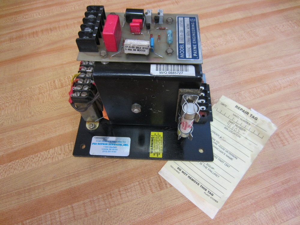 Payne Engineering 18D-4-30 Power Control 18D430 W/O 0885727