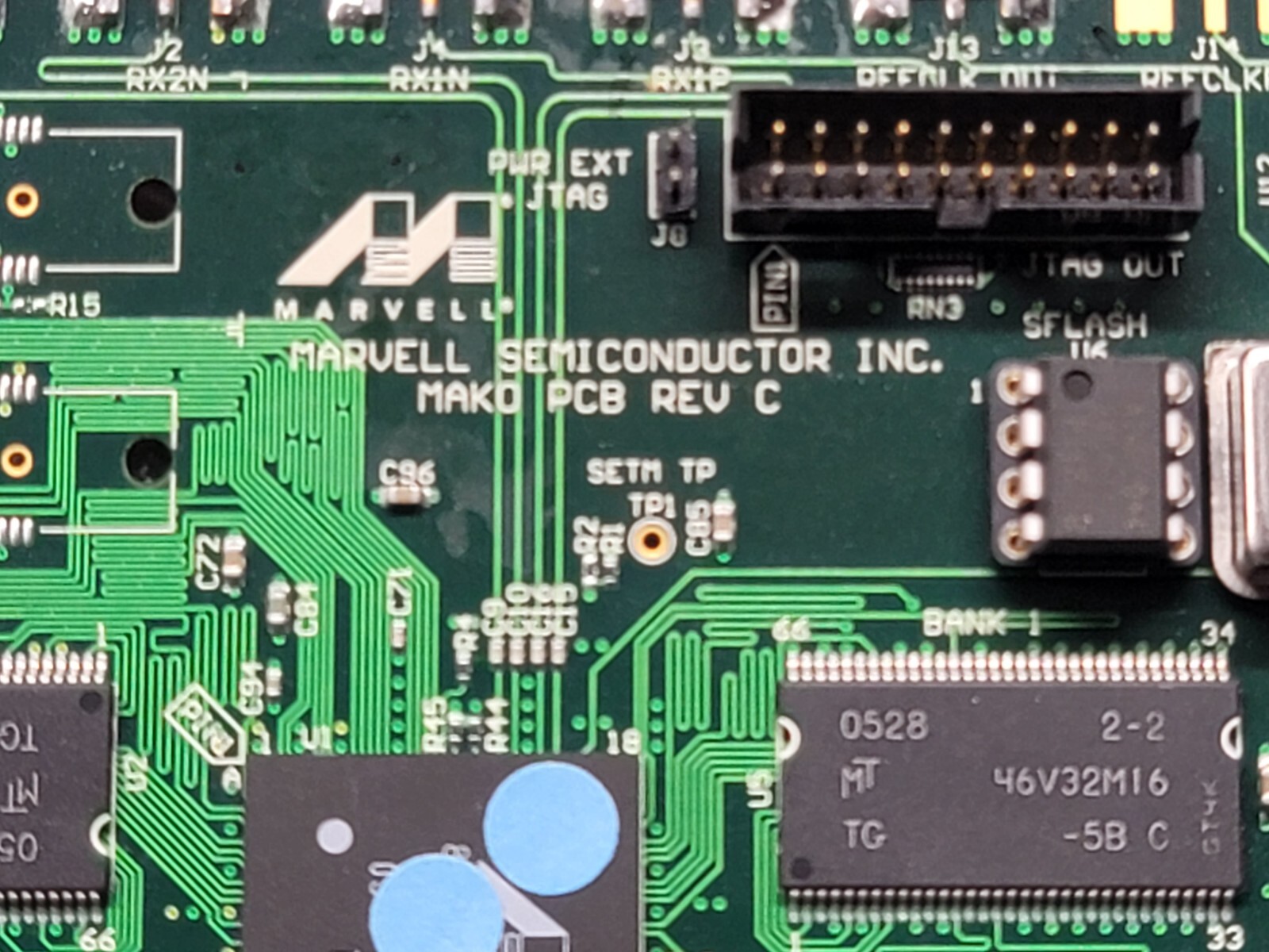Marvell Semiconductor Inc. MAKO PCB Rev C / 88ST6824-BCY1