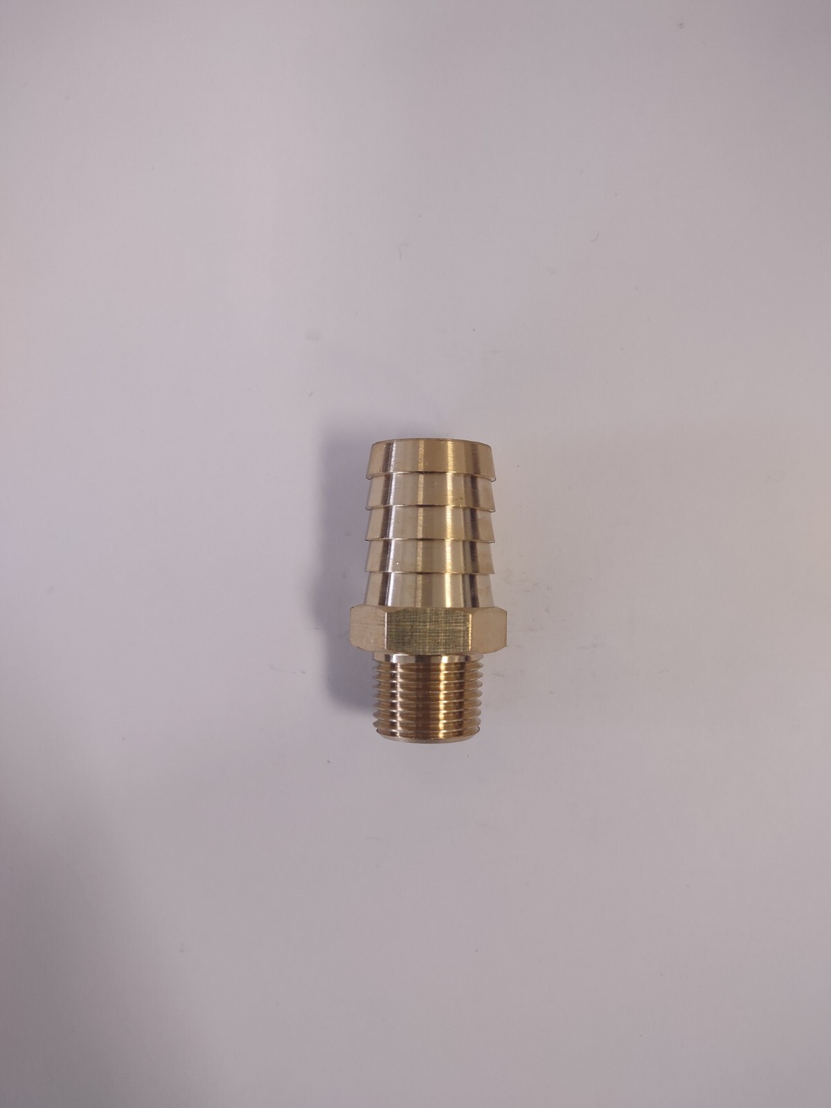Brass thread to hose fitting, 3/8″ NPT to 3/4″ ID hose barb