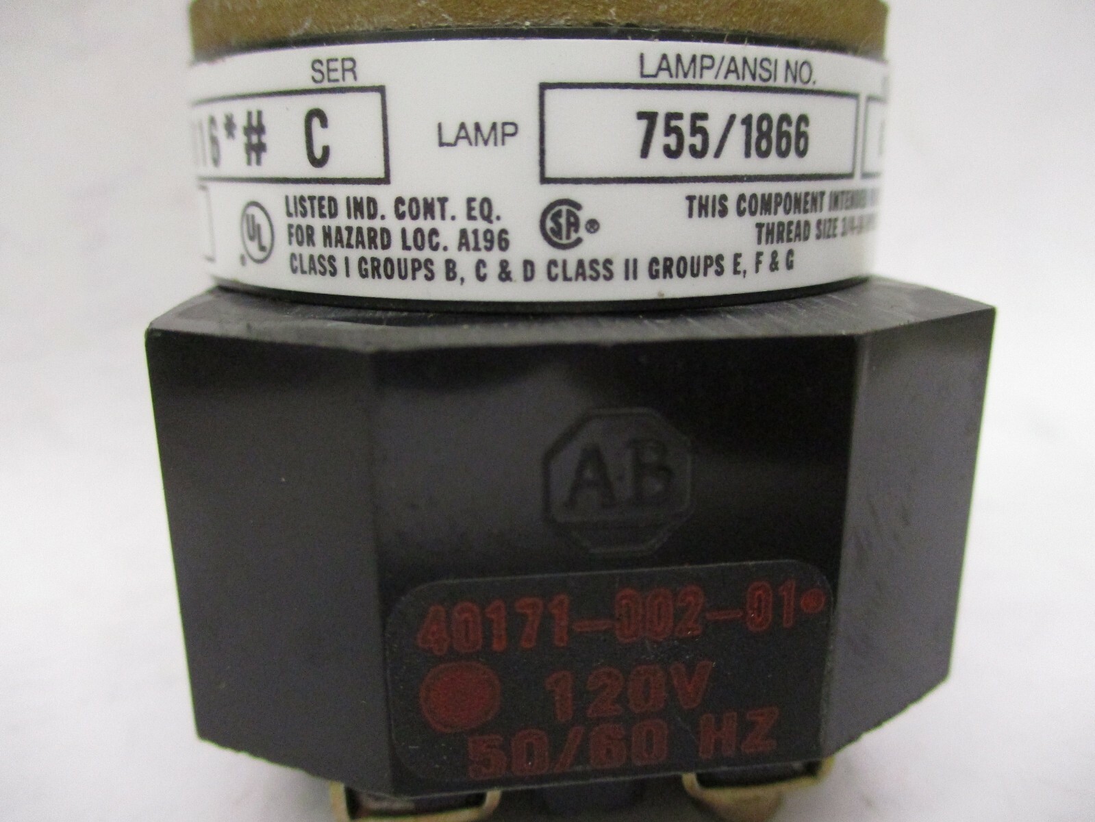 New other Allen-Bradley Push Button 800HL-PPB16 800T-XA Series D A2902DH
