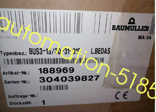 Baumuller servo driver BUS3-15/30-31-010 New fedex or DHL