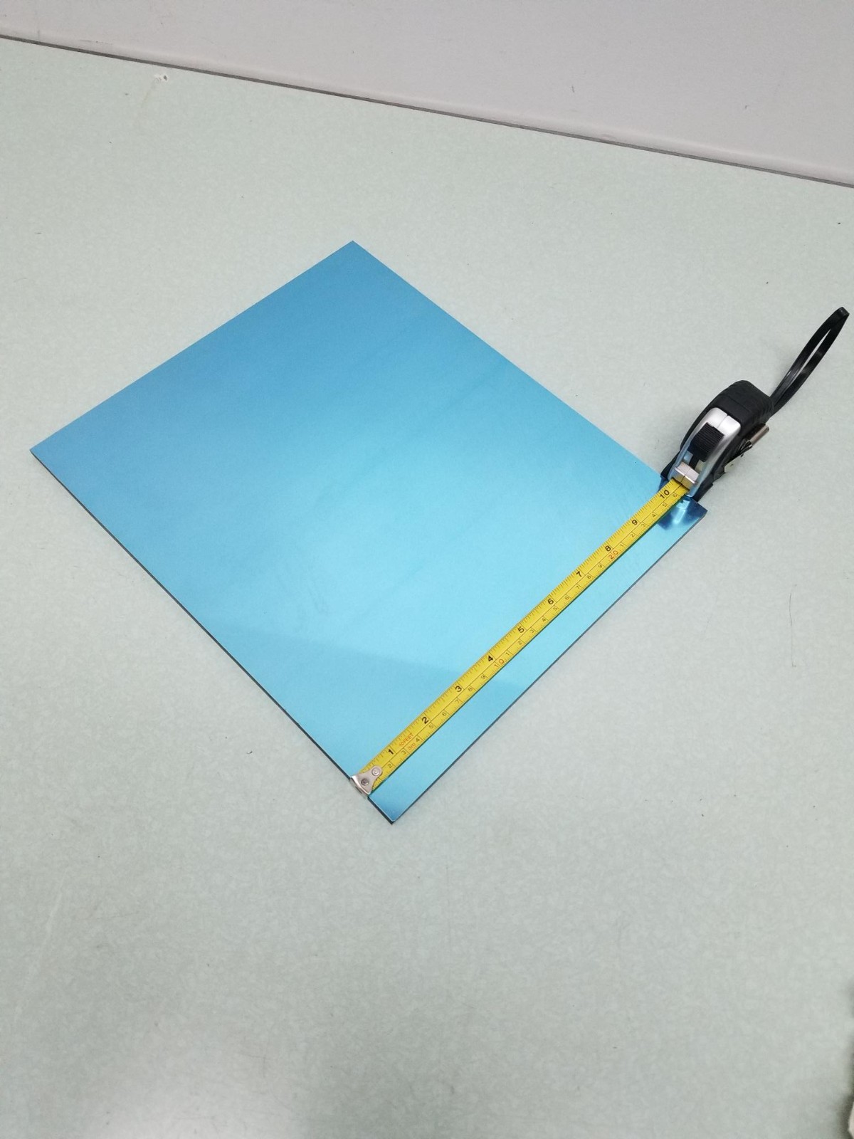 Front Surface Mirror, 95% – 97% Reflective, 12 3/8″ x 10 1/2″ x 1/4″ thick