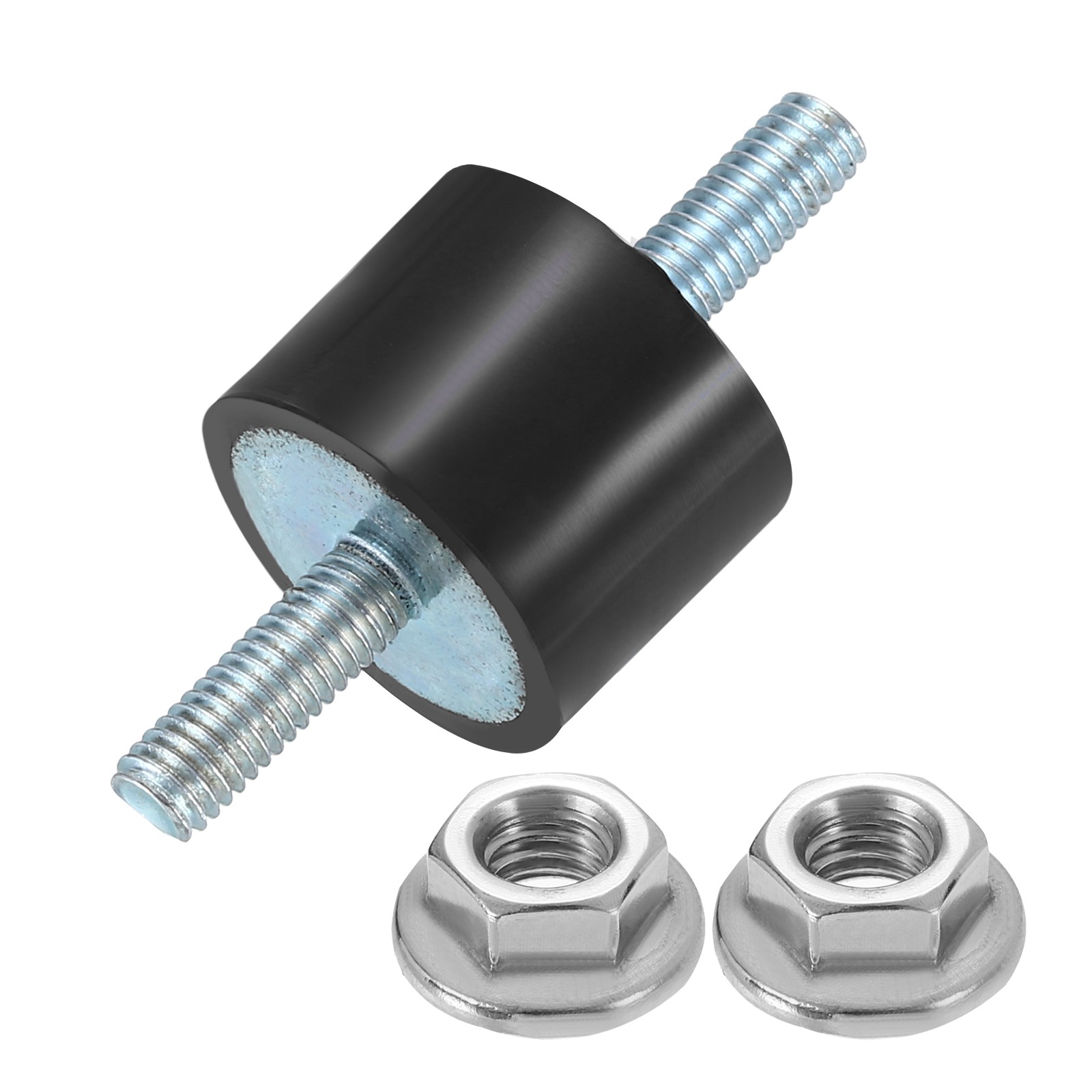 M5 x 15mm Rubber Mounts, 15 x 20mm Rubber Vibration Isolator with Nuts