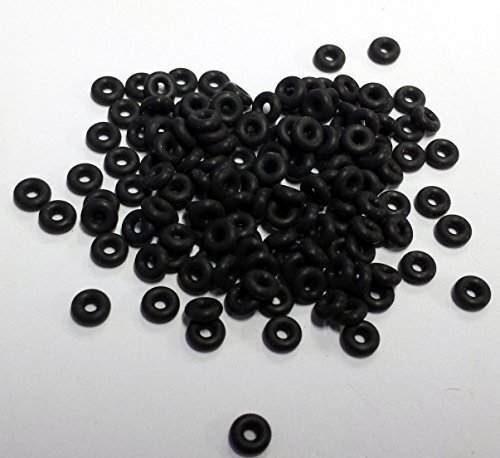 008 Buna-N O-Ring, 70A Durometer, Black, 3/16″ ID, 5/16″ OD, 1/16″ Width (Pack