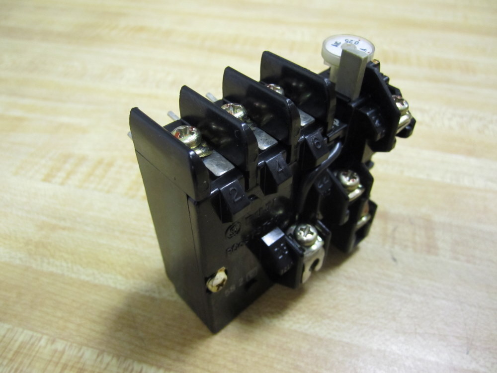 Fuji Electric RCA3737-1C Adjustable Overload Relay RCA37371C 0.25-0.5