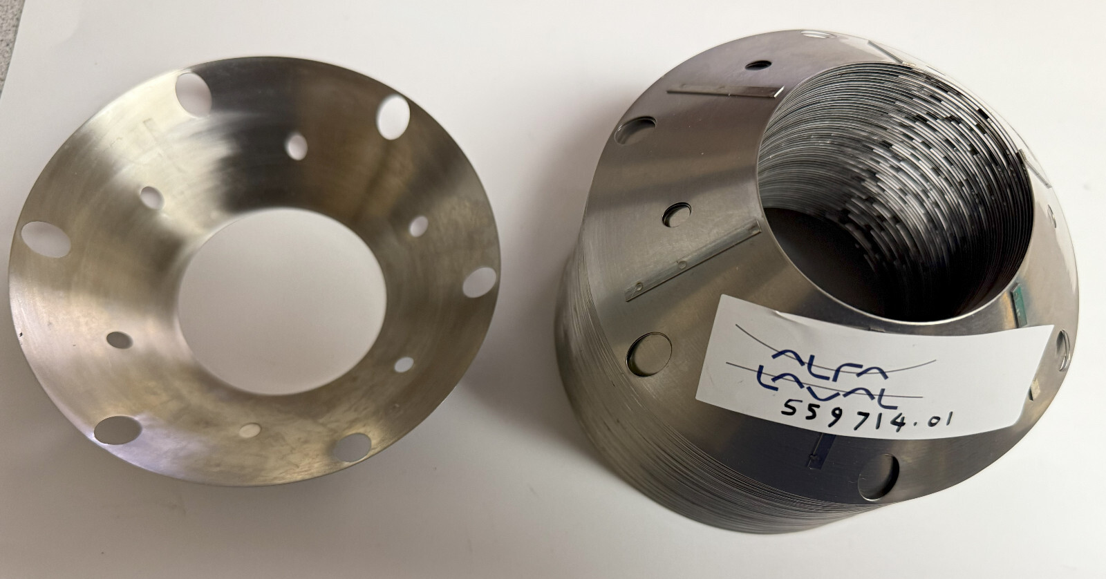 Alfa Laval WSPX 403 Bowl Discs 55971401 for Alfa Pure AP 2000 coolant centrifuge