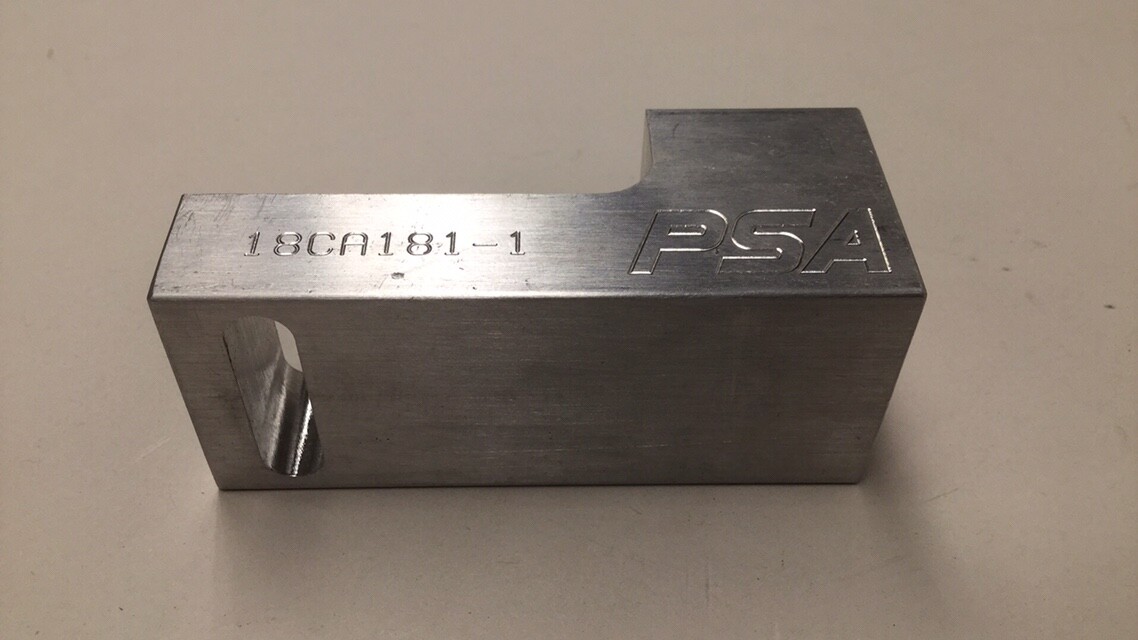 PSA 18CA181-1 Aluminum Bracket 1-1/4″ X 1-1/4″ X 3″ X 5/8″