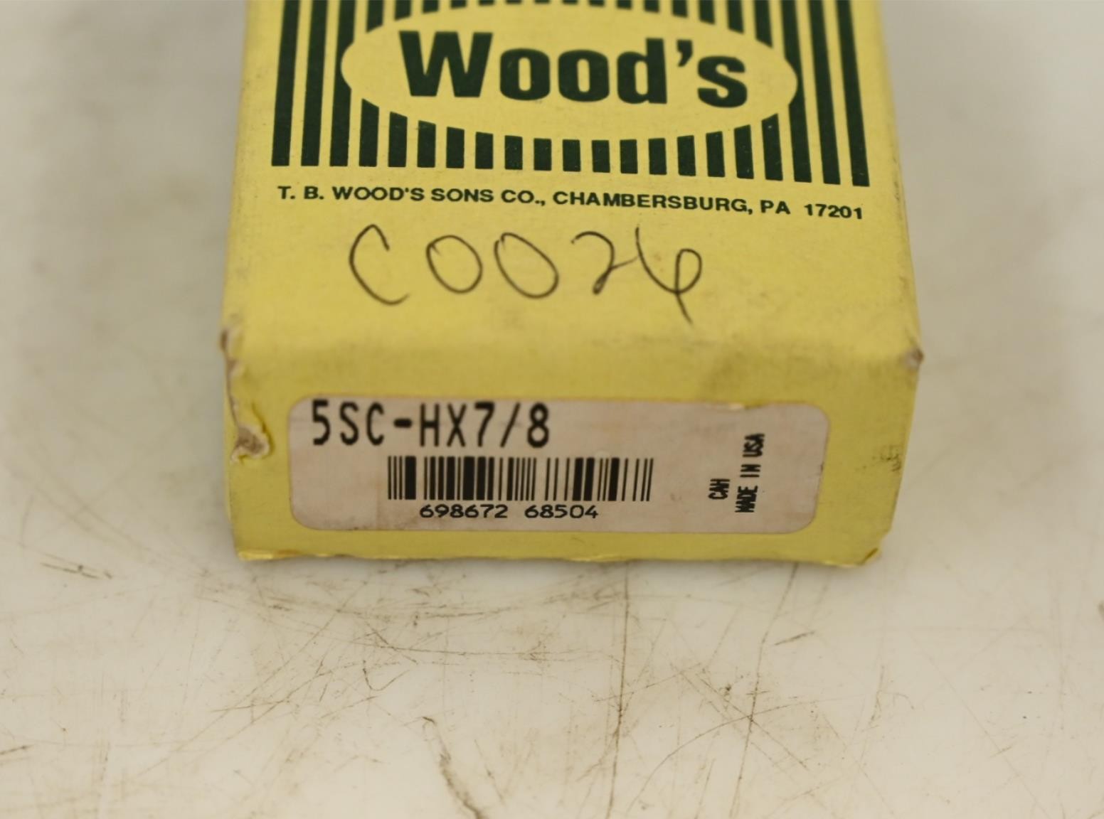 TB Wood’s 5SC-HX7/8 Spacer Hub Bushing