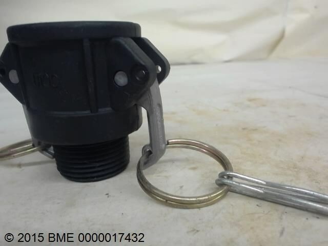 Lot Of 3 B100 Pvc Camlock Fittings
