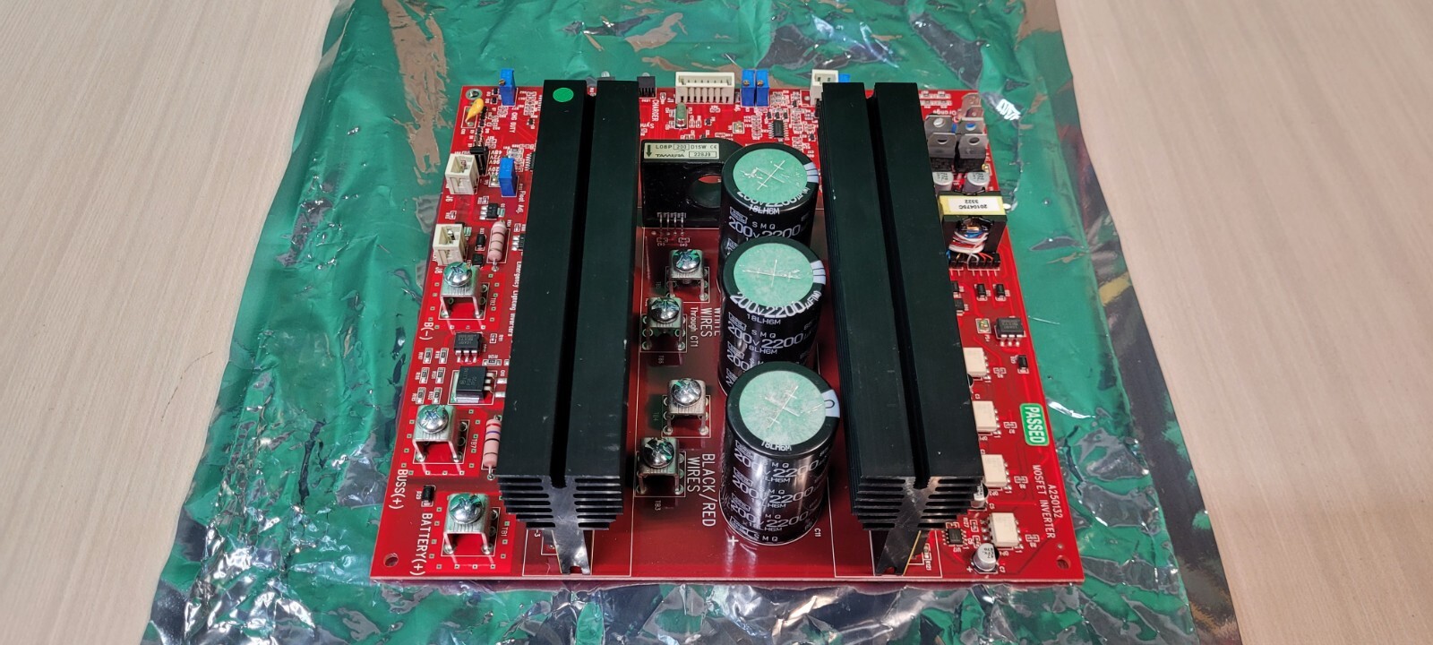 Go2Power A250132 2.2KW – 3KW Single-Phase 4KW/5KW Multi-Phase Inverter Board