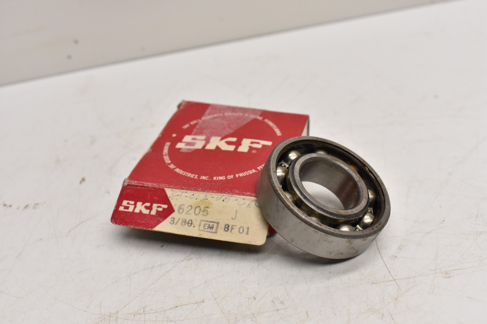 SKF Single Row Ball Bearing 6205J