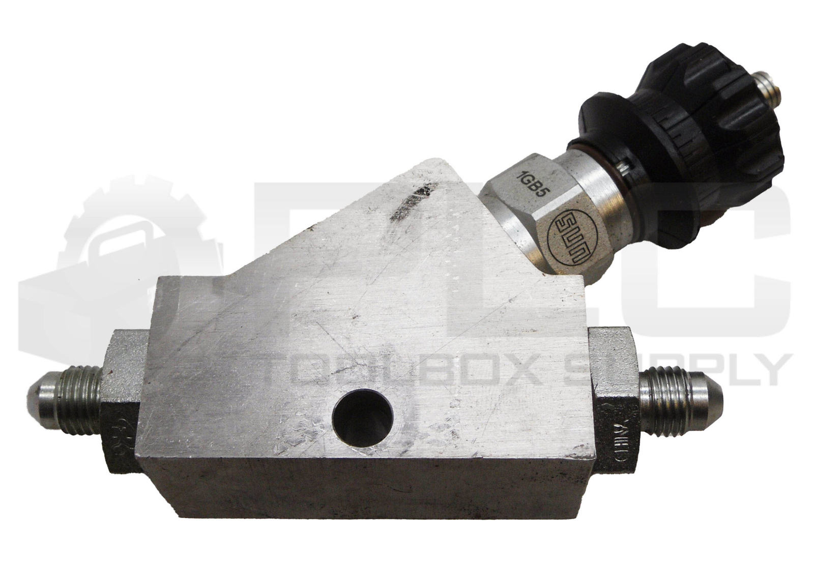 SUN HYDRAULICS GCU-1FA5-AA HYDRAULIC VALVE BLOCK W/ FDBA HBN FLOW CONTROL VALVE
