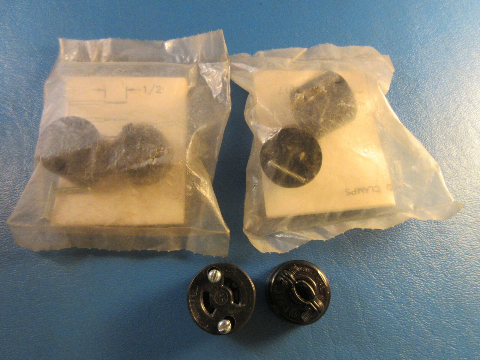 Lot of 3 Arrow Hart 7464 Midget Locking Connector 15A 125V