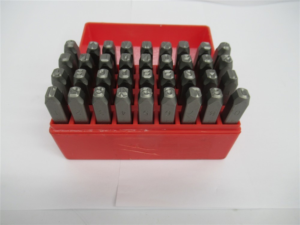 Hand Stamp Kit, Letter/Number Set