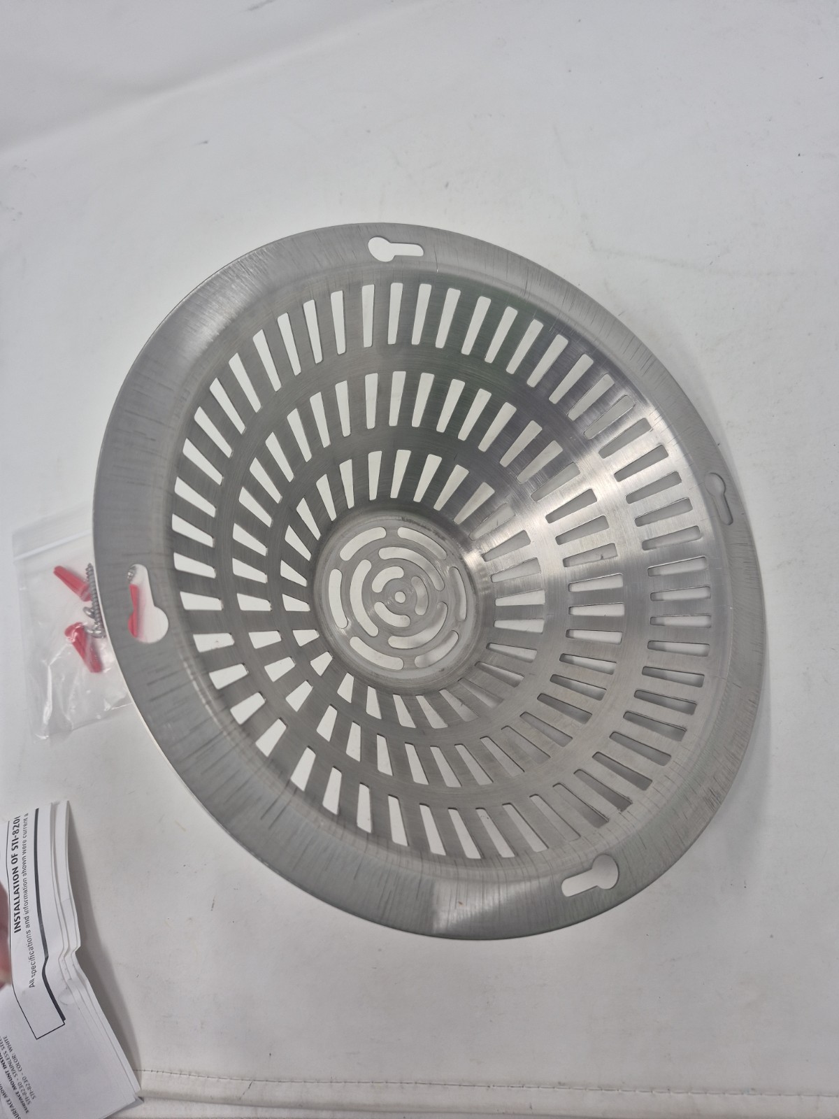 Safety Technology International STI-8200-SS Stainless Steel Smoke Detector Cover