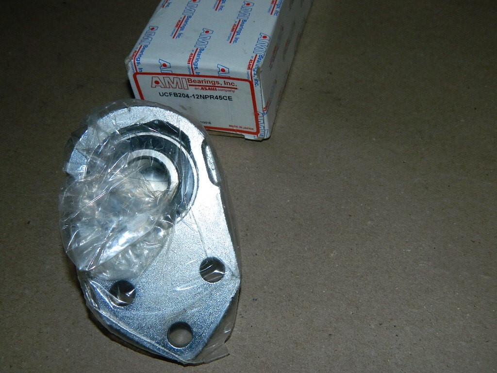 AMI Bearing UCFB204-12NPR45CF Bolt Flange Mount Bearing NEW