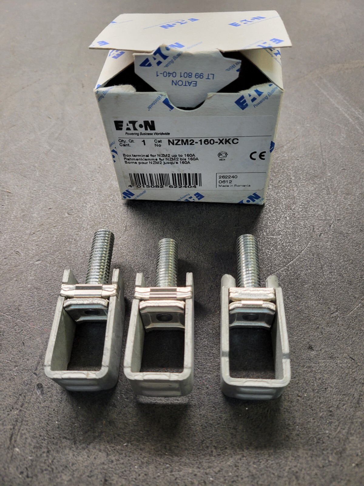 Eaton NZM2-160-XKC Box Terminal.