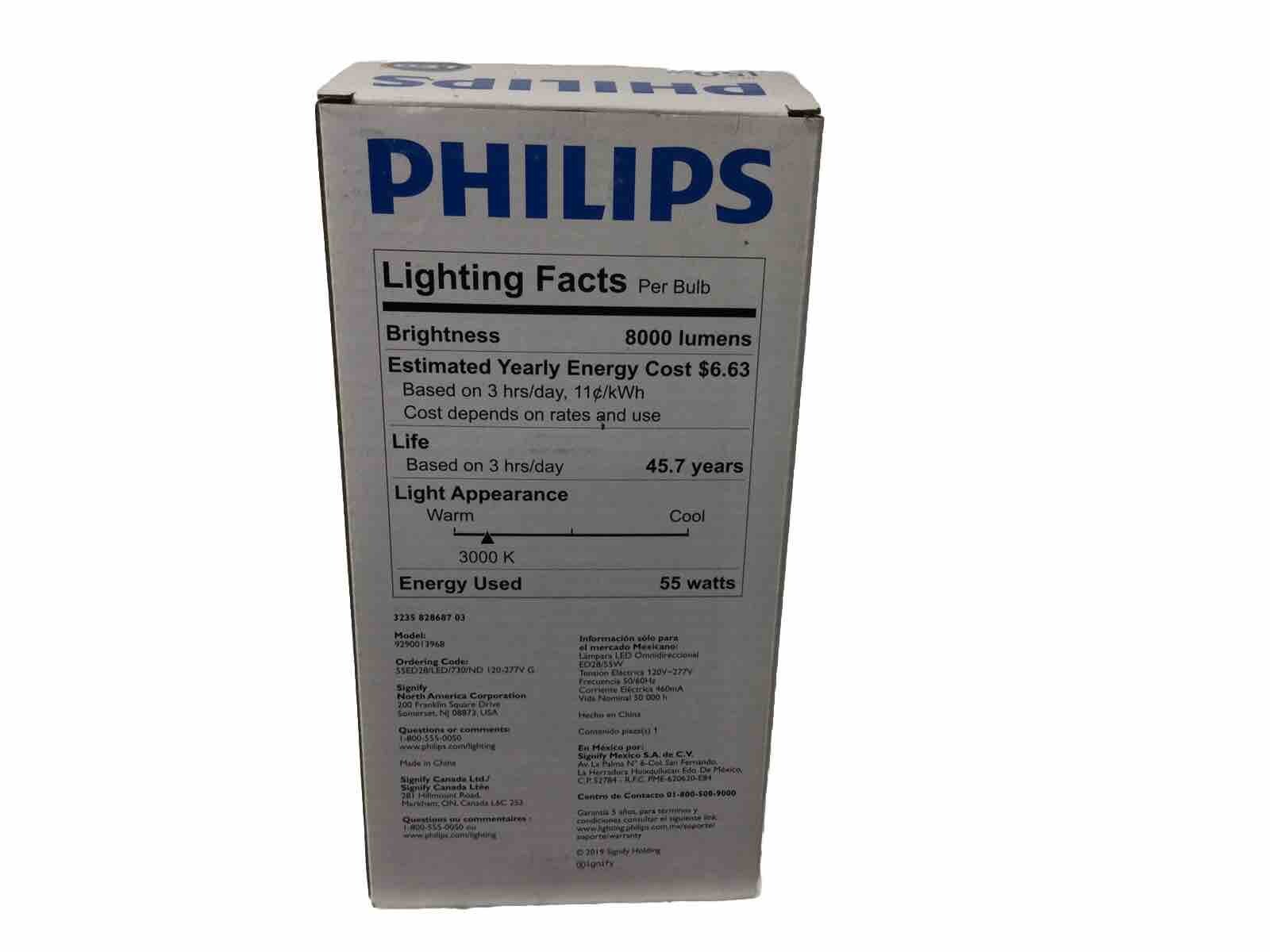 Philips 473637 150W 55w LED HID Lamp, New #9290013968